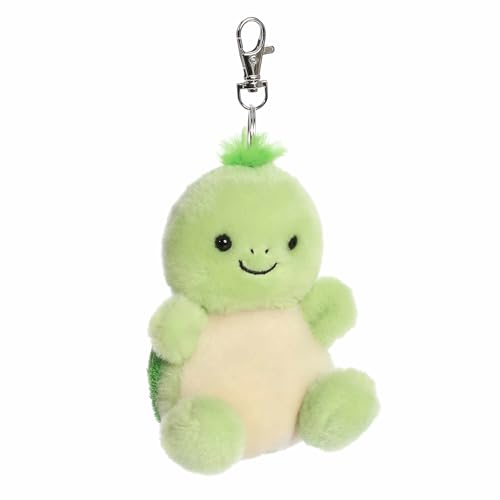 Peluche Tiny Turtle à clipser Palm Pals Aurora verte de 10cm - 3