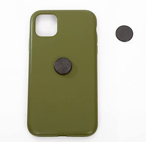 Igox Shungite Sticker for Cell Phone Protection - Set of 4 pcs Round Form - from Authentic Stones Type II