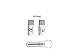 Produktbild 2 Stück Adapter Micro-USB auf USB-C Typ C 3.1 Typ C Datenkabel Ladekabel + 1 Speicherflasche