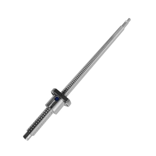 Vis à billes pas à gauche 2510 en acier haute résistance de 550mm pour usinage de haute précision