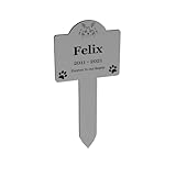 grabkreuz metall kaufen Design: Wählen Sie Ihre Katzen-Illustration, fügen Sie Pfotenabdrücke und Ihren Text hinzu.