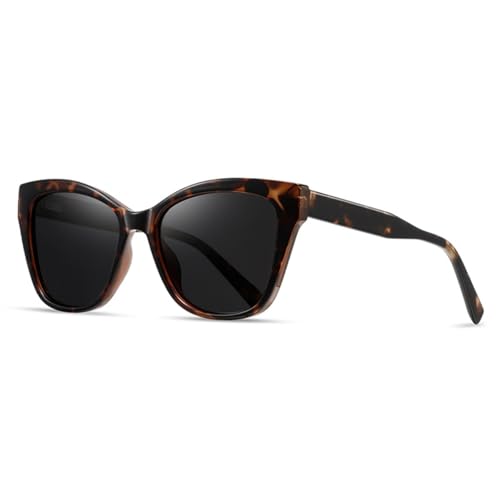 Lunettes de soleil pour femme polarise contre eblouissement retro