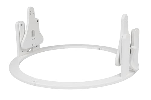 Waldin Wiege Schaukel für 7in1 Babybett Kinderbett, KEIN Bett, Weiß