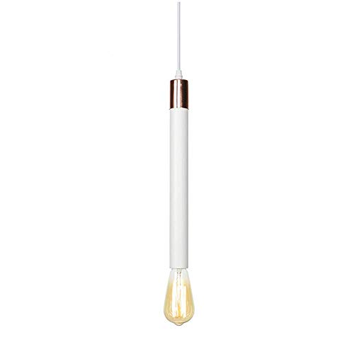 Lámpara de araña de comedor E27 tipo tubo largo para iluminación de cafetería 2