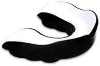 Invincible Combat Mouth Guards Black White 4091