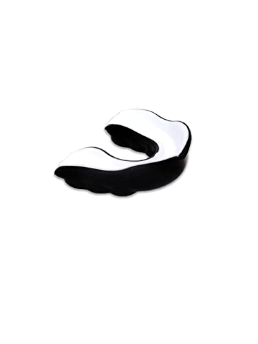 Invincible Combat Mouth Guards Black White 4091