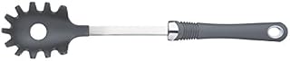 KitchenCraft Professional Nylon Pasta Server / Spaghetti Spoon with Soft-Grip Handle, 34.5 cm (13.5")