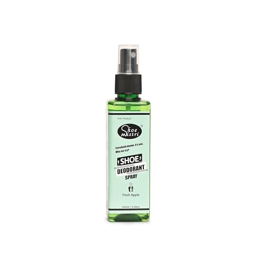Shoe Mistri Foot & Shoe Deodorant Spray (100 ml) | Antibacterial Deodorizer to Keep Odour-Causing Bacteria Away | Long-Lasting Odour Eliminator | Fresh Apple Fragrance