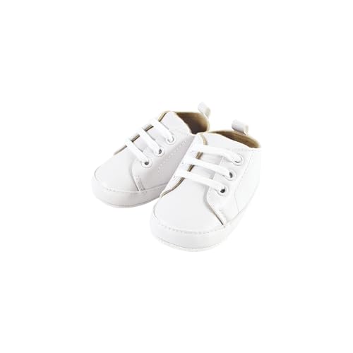 Image of Hudson Baby Unisex Baby Cotton Bodysuit, Pant and Shoe Set