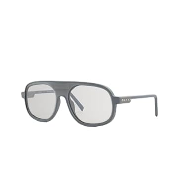 Out Of Vision 1 V-1 Occhiali da sole con Lente elettronica IRID X-10 da 6% a 60% fotocromatica istantanea (Matt grey/silver IRID X-10)