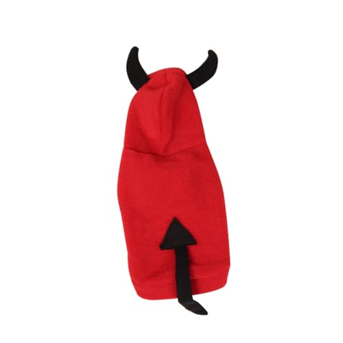 Disfraz para Perro Diablo Halloween XL Abrigo