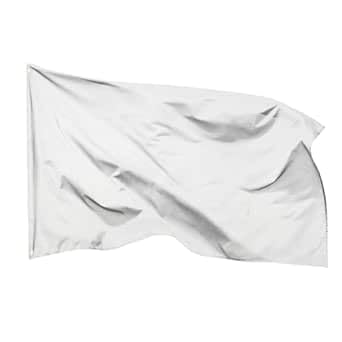 Bandeiras personalizadas, bandeira branca de 90 x 150 cm, extremamente resistente ao tempo, 100 % poliéster, com dupla costura e ilhós de latão para pintura, para festas de jardim