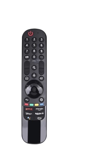 1 Mando a Distancia Mr23Ga de Repuesto for TV con Puntero y función Voz for 2018 a 2023 Uhd Ole