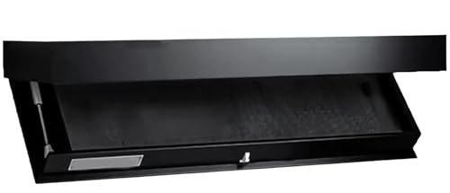 Caja fuerte flotante oculta para armas, estante de diseño con compartimentos secretos, solución de almacenamiento montada en la pared, caja compacta para guardar armas en la sala de estar