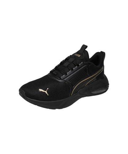 Puma X-Cell Nova FS - Scarpe per Jogging su Strada Unisex, Puma Black-Gold,