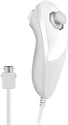 GAMENOPHOBIA Compatible Wii Nunchuck Controller for Wii Console (White color) (B09J1BL1B3) Amazon Price History, Amazon Price Tracker