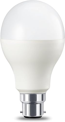 Image of Generic B22 led Light Bulb, 9W,12W,15W Bayonet Energy Savour Bulb Warm White 2700K Non-Dimmable, White Bulbs for Home Energy Bright and Cost Saving Lightbulbs for Bedroom,Bathroom,kichen (9, Watts)