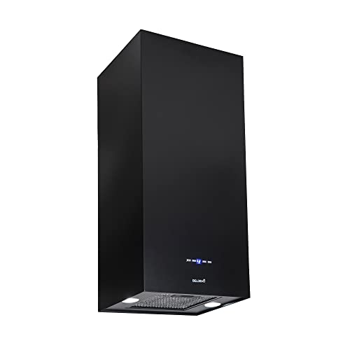 HOTTE DECORATIVE MURALE CUBE NOIR - DOLOMITE BK - BELDEKO