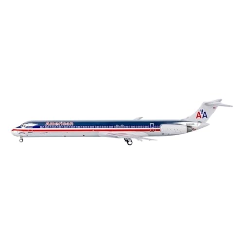 Modelos de aviones para colección MD-83 escala 1/400 de metal fundido a presión para exhibición