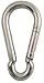 Lucky Line Products Spring Snap, Heavy Duty: Load Rated, 3/16 in Stock Thick, 2 in Overall Lg 4FCE2-1 Each