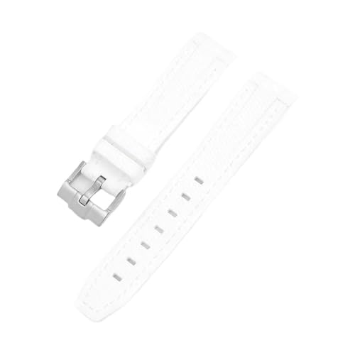 [X] VRXgbv For Swatch X Ή For Omega Ή For Moonswatch Ή XeXX`[obN 20mm 22mm Y fB[X \tg h pvoh(White white)