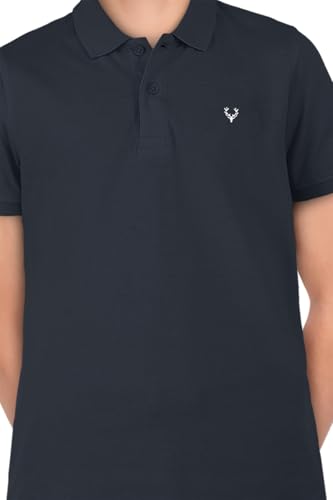 Image of Allen Solly Boys' Pique Polo T-Shirt | Solid | Soft Cotton Pique | Regular Fit | School & Smart Casual Wear