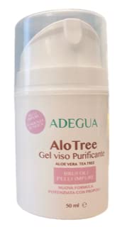 ALOTREE GEL PURIFICANTE VISO 50 ML CON ALOE VERA E TEA TREE OIL