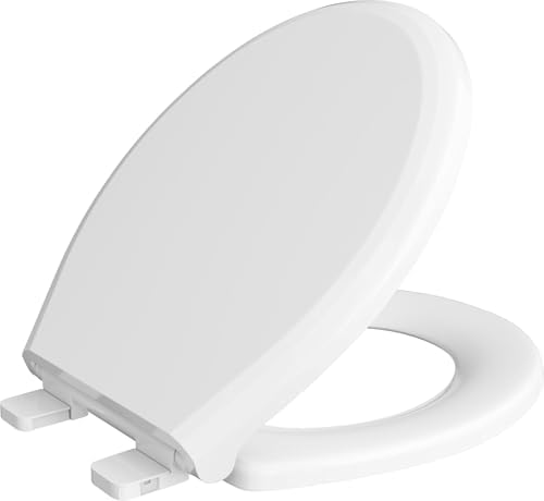 PROFLO PFTSHSC1000 Nome Round Closed-Front Toilet Seat with Soft Close - White