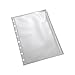 Staples 321296 Arc System Poly Zip Pockets Clear 5-1/2-Inch X 8-1/2-Inch