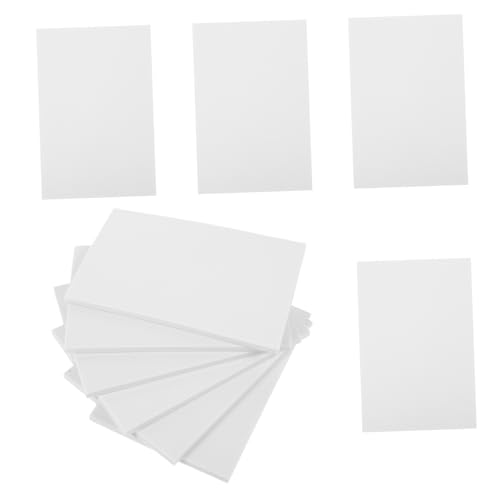 FIXOSHEE 10pcs Flexible Rubber Carving Blocks for DIY Stamp Making Hand Carving Craft Bricks Durable TPR Material for Engraving and Printmaking Projects
