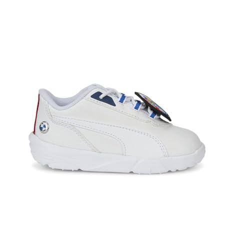 PUMA Toddler Boys BMW MMS R-Cat Machina Slip On Sneakers Shoes Casual - White