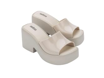 Image of Melissa Posh Slip-On Platform Jelly Heels for Women