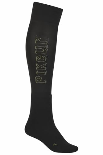 Pikeur Women's Knee Socks Wool Black Socks Sports HW 25, black, 42-46