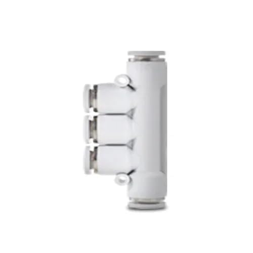Raccord rapide pneumatique 6mm étanchéité maximale pour tube polyuréthane