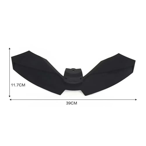 Aileron avant aérodynamique MT-09 spoiler premium rigide noir - 2