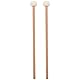 Wanjorlay 2 StüCke Doppel Kopf Trommel Becken Gong Mallet Soft Hammer Sticks SchläGel Rods Filz Hammer 385Mm
