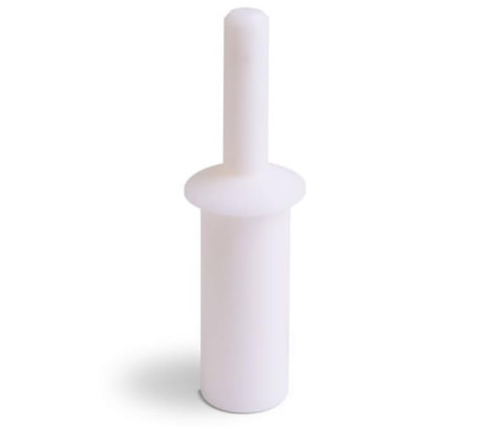 Pestello per tritacarne in polietilene colore Bianco spingi Carne Alimentare (Modello 42)