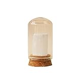 Crystal Stone World in Bottle – Raw Gemstone Vial with Fluorite, Quartz, Calcite, Lapis, Tiger Eye for Collection & Gift(Fiber plaster)