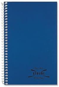 Rediform National Kolor Kraft Cover Notebook, College Ruled, Blue, 1 Subject, 7.75" x 5", 80 Sheets (33502) image 3