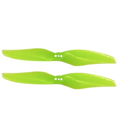 Hélice à 2 pales 4x2.4 jaune pour moteur sans balais et drone RC G H4024 1.5mm