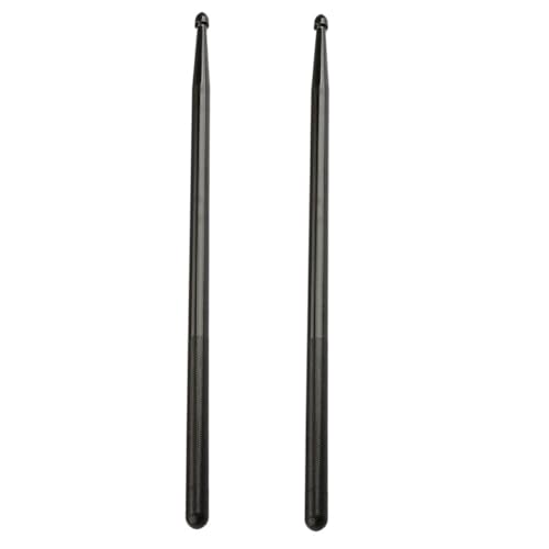 1 par de baquetas para batería con punta de nailon y mango antideslizante, para instrumentos de percusión, duraderas y de rendimiento profesional
