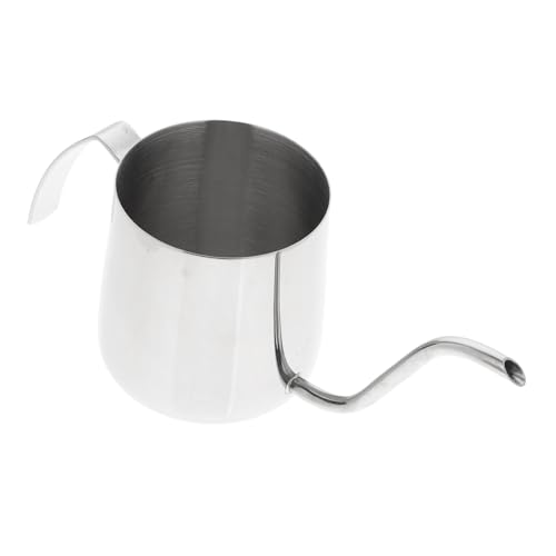 FUNOMOCYA Stainless Steel Long Spout Coffee Pot with Scale Lightweight Hand Brewing Kettle for Precise Water Control for Home Parties and Coffee Shops