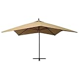 Higsose Sombrillas 300x280 cm Gris taupe Sombrillas Para Terrazas Sombrilla Jardin Exterior Parasoles De Jardin Sombrilla Patio Sombrillas Terraza Hosteleria Garden Parasol