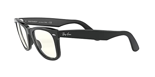 Image of Ray-Ban Rb2140f Original Wayfarer Low Bridge Fit Square Sunglasses for Men for Women