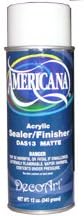 36 Pcs of Acrylic Matte Spray 12 oz. Deco Art Americana Acrylic Sealer/Finisher