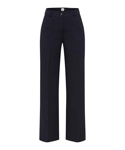 Brax Style.Maine Finest Jersey broek voor dames, 22 Navy, 29W / 32L