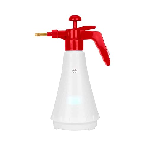 Kraft Seeds Pressure Spray Pump (1000 Ml) |Plastic Spray Pump For Gardening |Sprayer For Garden Plants | Pressure Sprayer For Home Gardening | Easy Use Spray Pump, Hand Powered, White And Red