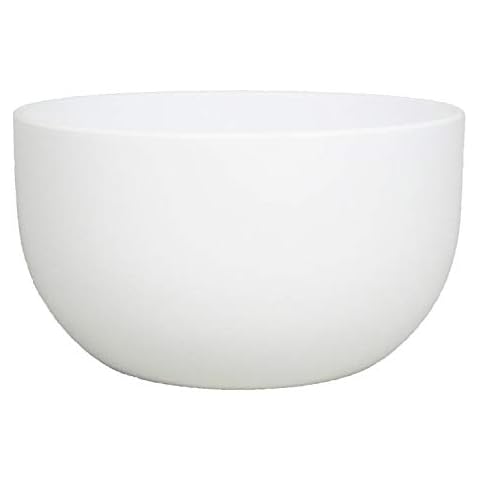 INNA-Glas White Matt Ceramic Flower Bowl Cover