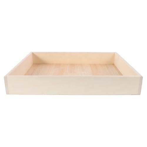 UPKOCH Square Mini Sandbox for Safe Friendly Sand Play Storage Box with Creative Design for Imaginative Play for Young