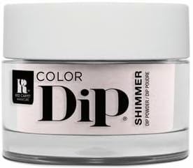 RC Red Carpet Manicure Color Dip Natural Sheer Base Nail Dipping Powder, 0.3 Fl Oz